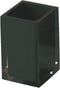 Gedy RA98-14 Rainbow Square Toothbrush Holder, Black...