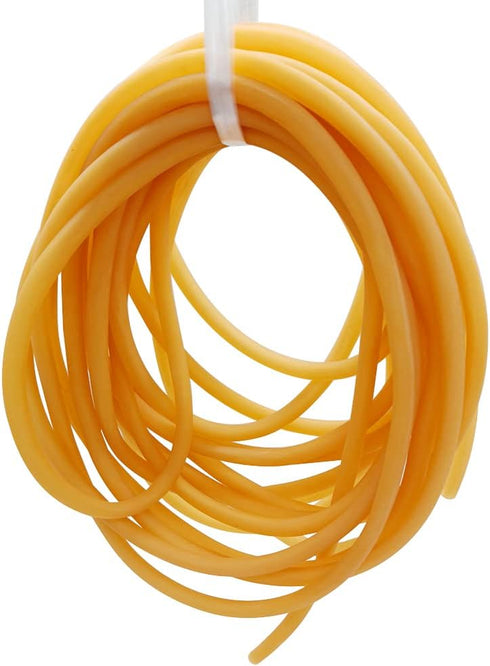 JoyTube Natural Latex Rubber Tubing,1.8mm(1/14") ID x 4.2mm(5/32") OD 3 Meter Surgical Tubing for Home Laboratory Hospital Speargun Band Slingshot...