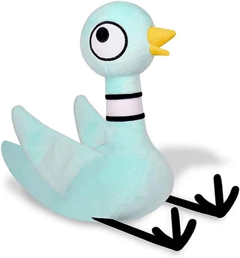 Don't Let The Pigeon Drive The Bus Plush 12” Mo Willems Kohls Stuffed Animal Plushs Soft Stuffed Bird Kids Toys Boy Girl Home Decor Adorable Ultra...