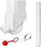 Rainwater Collection System,Rain Barrel Diverter Kit,for 2”x3”Standard Downspout, Standard Gutter Downspout with 50" Hose,Diverts Water into Rain ...