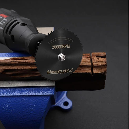 Cutting Discs Wheel Set for Dremel Rotary Tool Accessories, HSS Circular Saw Blades Diamond Resin Cutting Wheel Kit with 1/8" Mandrels for Wood Pl...