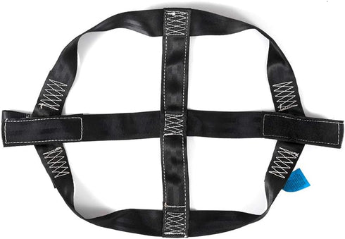 MOTO4U Universal Motorcycle Rear Wheel Tie Down Strap in Black...
