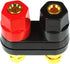 CESS Dual Binding Post, 4mm Banana Socket, 2 Way Gold-Plated Speaker Binding Posts, Power Amplifier Connector, 4 Pack...