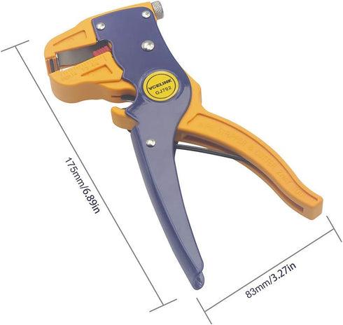 VCELINK Automatic Wire Stripper and Cutter, Professional 2 in 1 Adjustable Electrical Cable Wire Stripping Tool&Eagle Nose Pliers (7-Inch)...