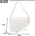 Ynport Black Saddle Bag Purse for Women Trendy Leather Crossbody Bag Small Shoulder Handbags Satchel...