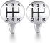 HONEY BEAR Car Gear Speed Stick Retro Cufflink for Men Shirt Wedding Gift Silver...
