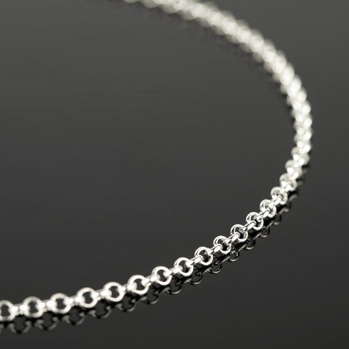 UMAOKANG 10 Meters Silver Chain for Jewelry Making Silver Plated Solid Brass Jewelry Chains Bulk for Women Necklace Bracelet DIY Jewelry Supplies...
