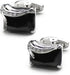 Black Men‘s Cufflinks Business Dresses Wedding Cufflinks For Men Rhinestones With Black Glass And Crystal Elements Men's Jewellery...