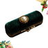 Lipstick Case Holder Fashion Cosmetic Travel Cases Retro Velvet Lipstick Box Lip Balm Organizer Bag Durable Soft Cosmetic Storage Case with Mirror...