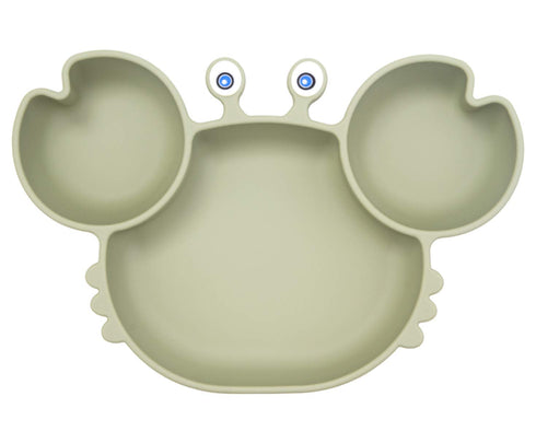 Silicone Suction Plate for Toddlers - Self Feeding Training Divided Plate Dish and Bowl for Baby and Toddler, Fits for Most Highchairs Trays, BPA ...