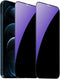 2 Pack Anti-Blue Privacy Tempered Glass Suit for iPhone 12 Pro Max Anti-Spy Screen Protector Anti-Peeping Film 9H Hardness Anti-scratch Full Cover...