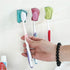 Toothbrush Holder Case with Suction Cup, 3 Pcs Wall Toothbrush Holder with Cover Case, Bathroom Toothbrush Holder for Kids and Adult...