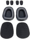 Cushion Replacement Kit for Blue Parrott B550-XT Bluetooth Headset, 2 Leather Cushions, 2 Foam Earpads, 4 Microphone Windscreens by Global Teck...