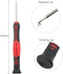 0.8mm P2 Pentalobe Screwdriver Compatible with iPhone Repair Opening Tool 5-Point Precision Magnetic Screwdriver...