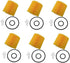 6 Pack?Pack of 6 Engine Oil Filter Compatible with Toyota Avalon Camry Highlander RAV4 Tacoma Sienna and More Replace 04152-YZZA1,04152-31090, 041...