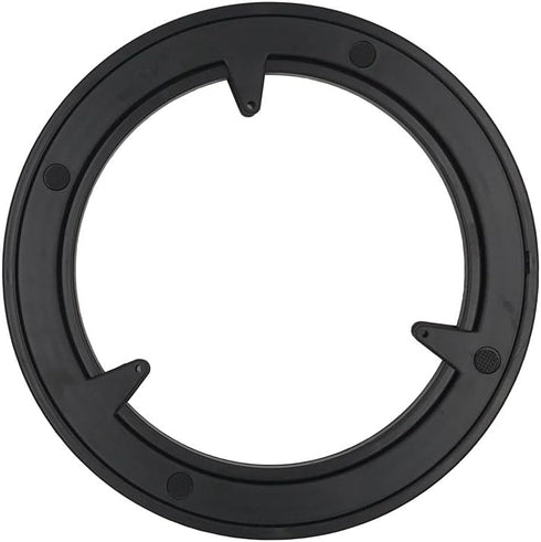 Heavy Duty Lazy Susan Hardware,10 Inch Plastic Rotating Turntable Bearing Swivel with Steel Ball Bearings, Round Table Swivel Ring, ABS+PC Materia...