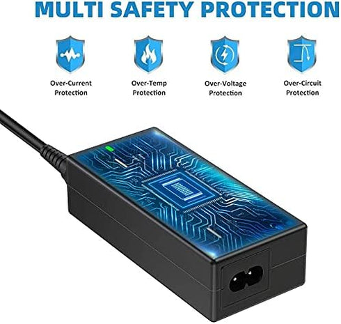 POWSEED Universal AC Adapter 45W 5V 6V 7.5V 9V 12V 13.5V 15V DC Power Supply 1A 2A 3A for Household Electronics Routers CCTV IP Cameras Speaker LE...
