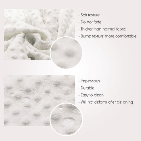 Baby Changing Pad Cover, Super Soft Plush Dot Diaper Changing Table Covers for Baby Girls and Boys, Ultra Comfortable, Diaper Changing Cloths for ...