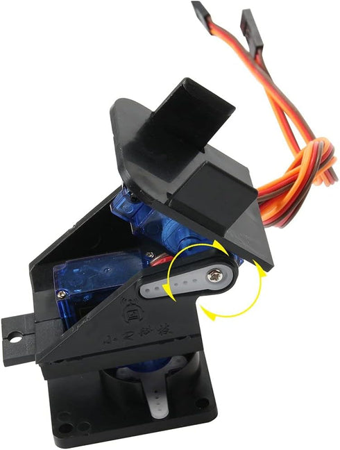 Mini Pan/Tilt Camera Platform Anti-Vibration Camera Mount w/ 2 Servos Aircraft FPV...