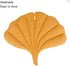 Pet Mat for Small Dogs and Cats - Soft Cotton Bedding with Ginkgo Leaf Design, Machine Washable, 50 x 68cm...