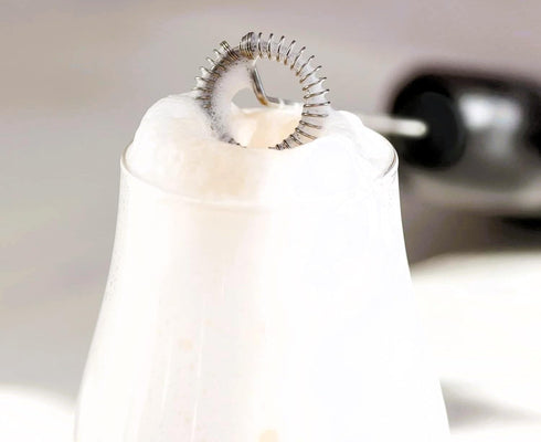 Powerful Milk Frother Handheld Foam Maker for Lattes - Whisk Drink Mixer for Coffee, Mini Foamer for Cappuccino, Frappe, Matcha, Hot Chocolate & C...