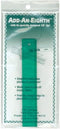 CM Designs Add-an-Eighth Ruler, Green, 8.88 x 4 x 0.25...