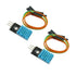 2PCS DHT11 Temperature Humidity Sensor Module Detector Digital Single Bus 3.3V-5V with Wires Humidity Measure Range 20%-95% Temperature Measure Ra...