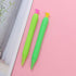2Pc Yellow Banana Fruit Cute Writing Supplies Kids Gifts Drawing Students Mechanical Pencil Press Pens Automatic Stationery Pencils...