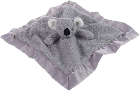 Apricot Lamb Stuffed Animals Soft Security Blanket Gray Koala Infant Nursery Character Blanket Luxury Snuggler Plush(Gray Koala, 14 Inches)...