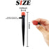 50PCS Drip Emitters for 1/4" Drip Irrigation Tubing, Adjustable 360 Degree Irrigation Drippers on 5" Arrow Stake, Garden Water Flow Spray Heads Pa...