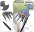 Weed Puller Tool Garden Weed Pulling Tool,Durable Manganese Steel Hand Weeder Tool, Manual Multifunctional Weeders Gardening Tools for Yard and Ga...