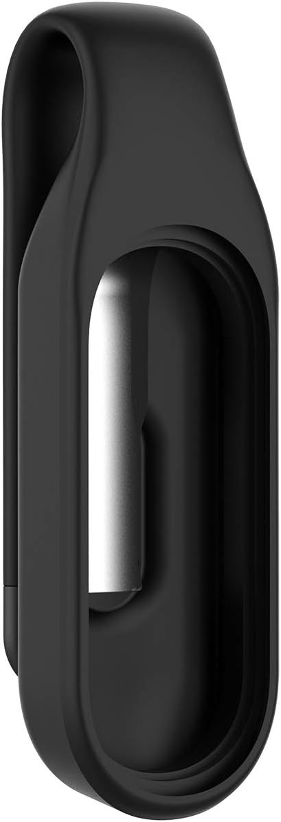 Clip for Compatible with Xiaomi MI Band 7/7 NFC/6/6 NFC/5/5 NFC Band Clip Holder Case Replacement Soft Silicone Strap Accessories for Amazfit Band...