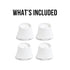 Wall Nanny 4 Inch Extension Accessories for Baby Gate (Made in USA) Connect Extensions to Wall Nanny's and Add 4 Inches in Length to Baby Gates - ...