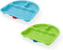 NUK Tri Suction Plate 2 Pack (Colored Plates)...