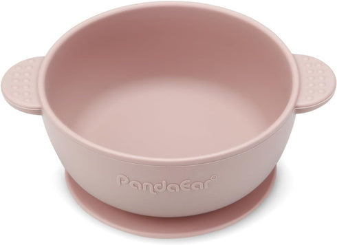PandaEar 3 Pack Baby Bowls with Suction| Stay Put Silicone Food Bowl for Babies Kids Toddlers Infants| Food Grade Soft Safe BPA-Free Silicone (Pin...
