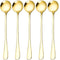 Stainless Steel Spoon,Kitchen Serving Spoons,Soup Spoon, Mirror Finish Spoons,Coffee spoon?Dessert Spoon, Ice Cream Spoons for Soup Rice Tea Milk ...