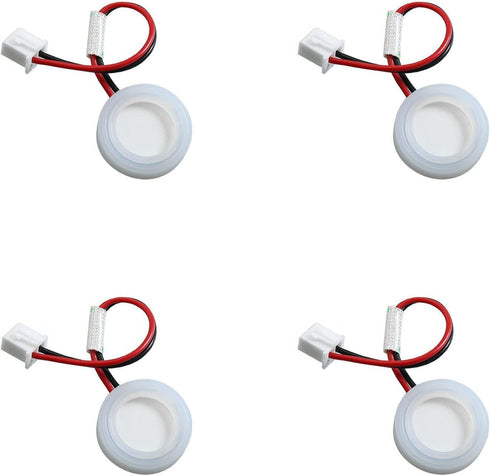 Atomizing Transducer Ceramics Discs ITROLLE 4PCS 16mm Ultrasonic Mist Maker Fogger Ceramics Humidifier Discs With Wires...