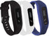 Buckle Bracelet for Fitbit One, Replacement Silicone Band with Chrome Watch Clasp and Fastener Buckle for Fitbit One...
