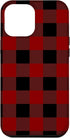 iPhone 12 Pro Max Buffalo Plaid Check Tartan Pattern Lumberjack Flannel Case...