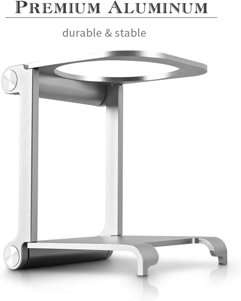 CAFEMASY Pour Over Coffee Dripper Stand - Travel and Camping Gadgets Foldable Aluminum Coffee Dripper Station Rack for Portable Espresso Coffee Ma...