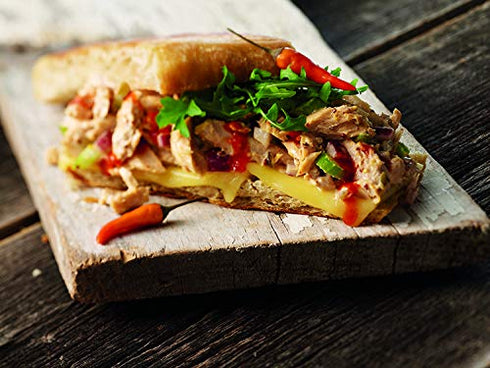 Wild Planet Wild Albacore Tuna, Sea Salt, Sustainably Wild-Caught, Kosher, Gluten Free, Keto and Paleo, 3rd Party Mercury Tested, 3 Ounce Pouch (P...