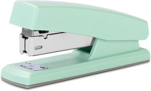 Paper Stapler, Medium Size Stapler with 20 Sheet Capacity for Office (Light Green)...
