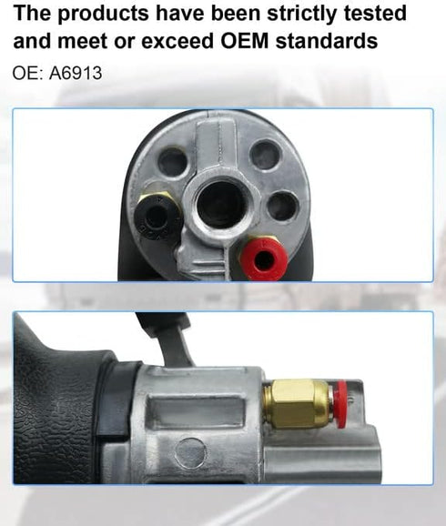 A6909 9 10 Speed Shift Knob Shifter Fits for Eaton Fuller Heavy Duty Trucks Transmission Parts, Replace A-6909 A-5010...