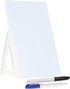Dry Erase Board, Small Whiteboard with Stand, A4 Size 11.7 x 8.3 Inches with Two Dry Erase Markers...