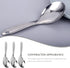 Kichvoe Rice Scooper 3pcs Rice Paddle Spoon Stainless Steel Rice Scoop Metal Serving Spoon Cooking Utensil Rice Servers Soup Ladle Oil Skimmer Spo...