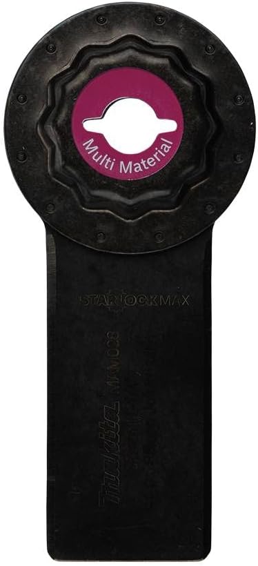 Makita E-08589 StarlockMax® Oscillating Multi-Tool High Carbon Steel Sealant Removal and Joint Cutter Blade...