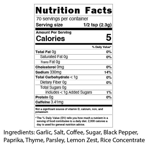 Instant Gourmet Awake-a-Steak Coffee Rub, 6 oz...