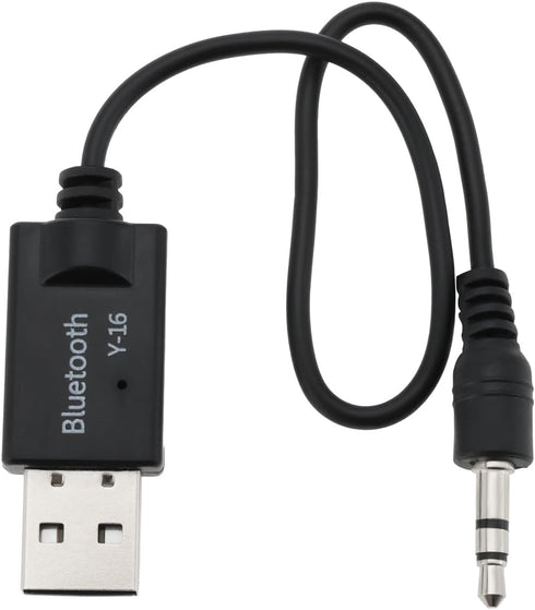 Create idea USB Bluetooth to AUX Cable Receiver 3.5mm in-Line Bluetooth Audio Adapter Compatible with Mini Cooper Gen 2 3 R56 R55 F56 F55 R60...