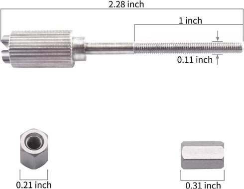 3pcs Embroidery Hoop Adjusting Screw for Brother PE800 SE1900 SE600 PE770 PE550D PE535 Babylock BLR2 etc Brother Babylock Embroidery Machine Hoop(...