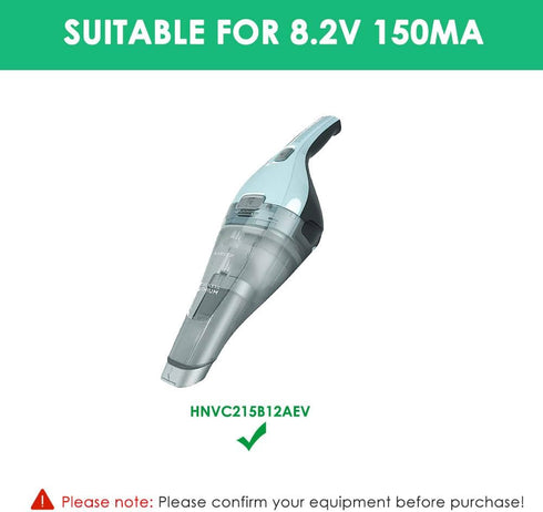 for Black and Decker Charger Base, Mrgru Replacement Charger for HNVC215B12AEV HNVC215B10 Compatible with Black and Decker Dustbuster Handheld Cor...